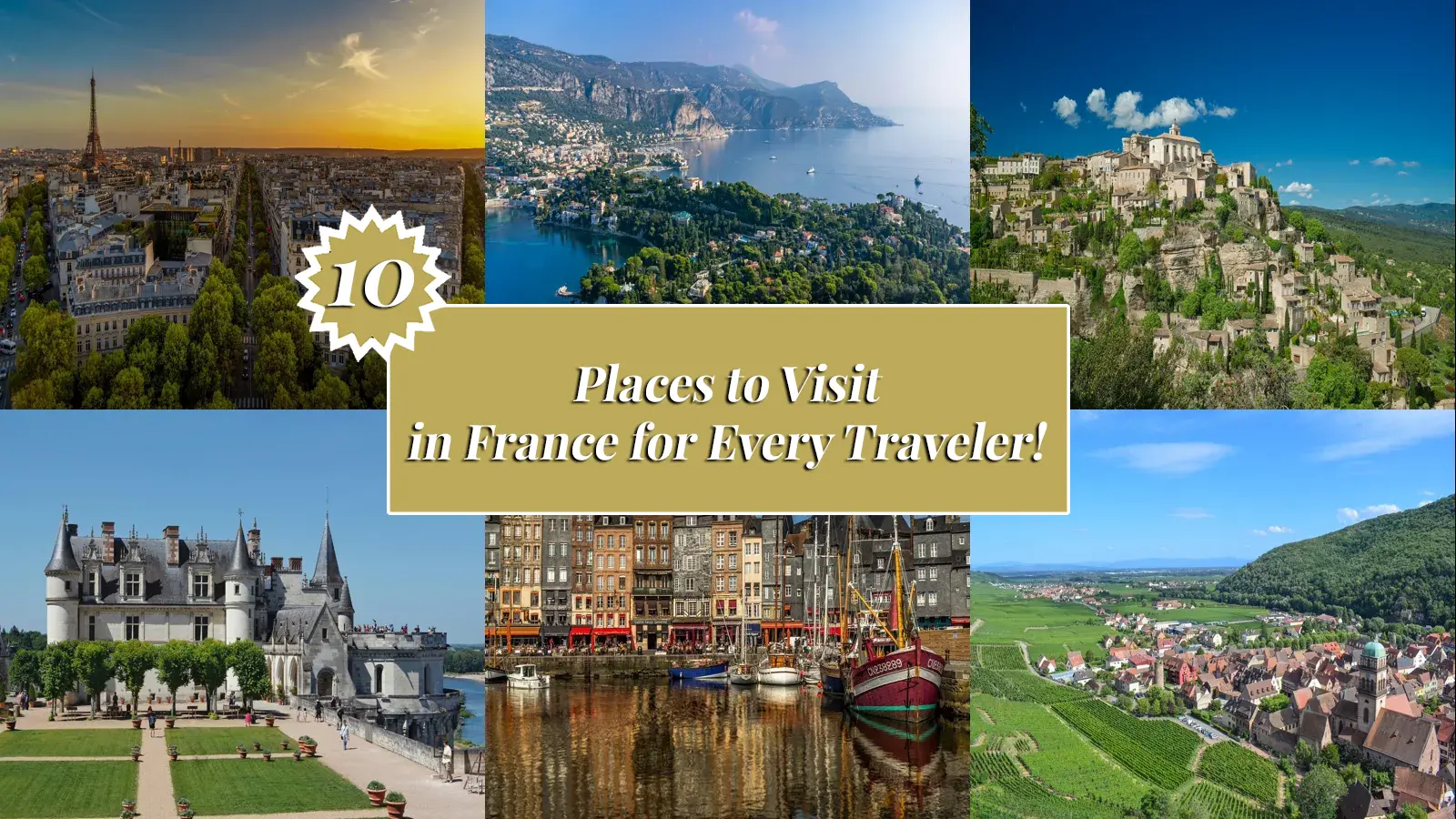 Places to Visit in France