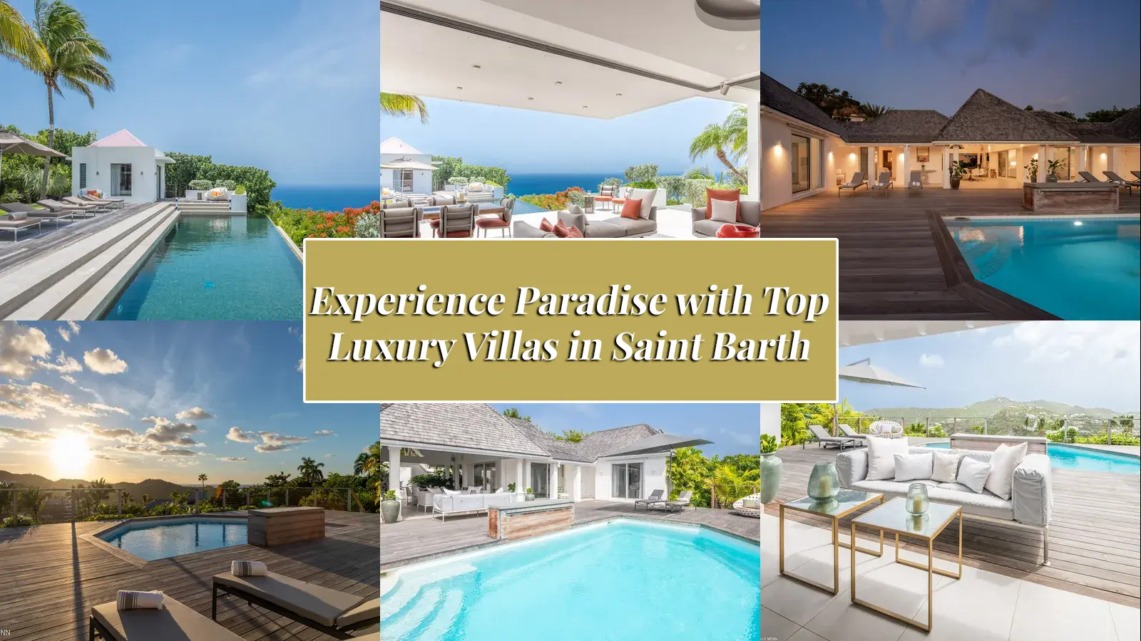 Top Luxury Villa Rentals in Saint Barth