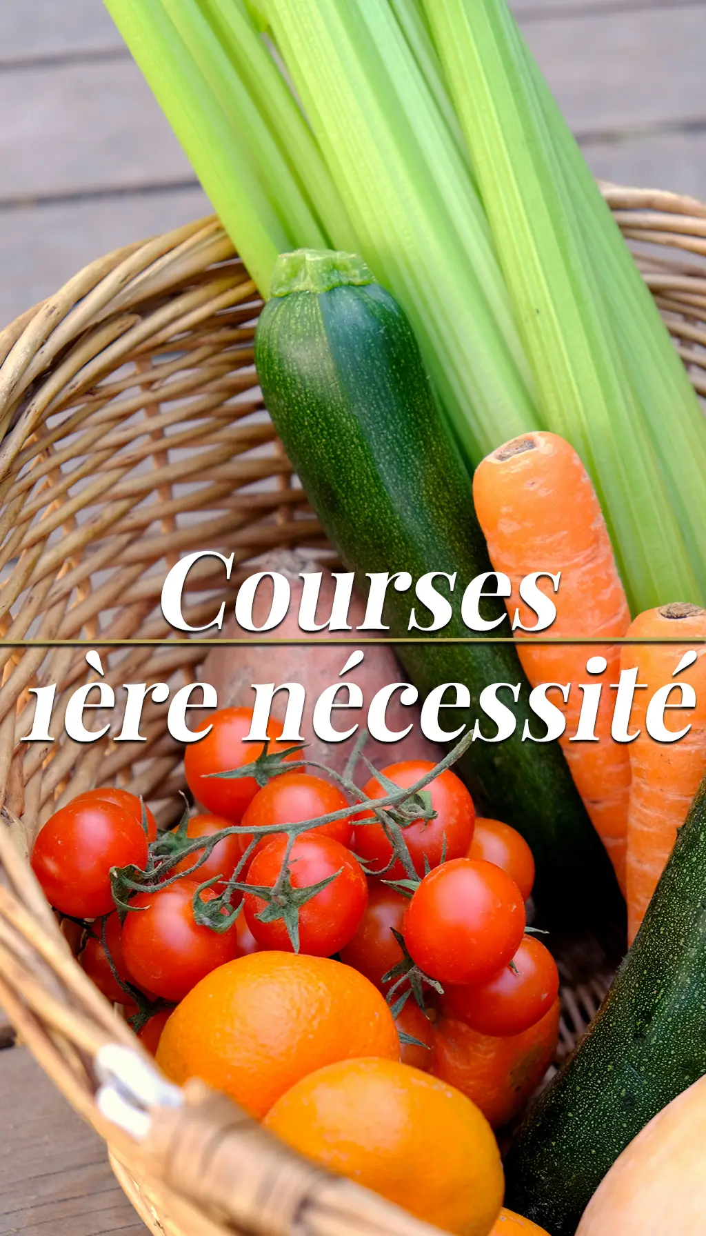 Courses - 1ère nécessité